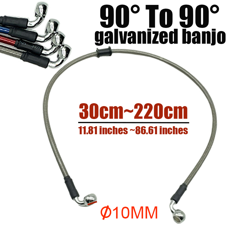 Brake Line Motorcycle - 10mm 90 derece motosiklet kir bisiklet