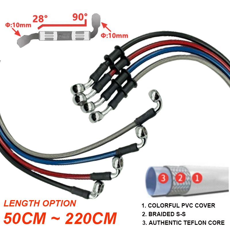 Gümüş 30cm - 220cm 28 ° -90 °  - Motorcycle Brake Cable incelemesi ve fiyatı